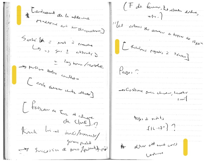 Notes de François Jardon-Gomez sur Knock, 2019