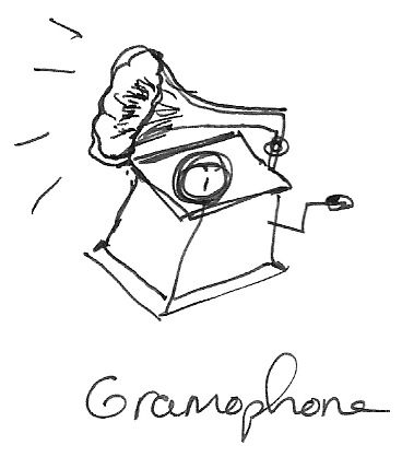 Esquisse d’un Gramophone