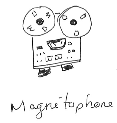 Esquisse de magnétophone