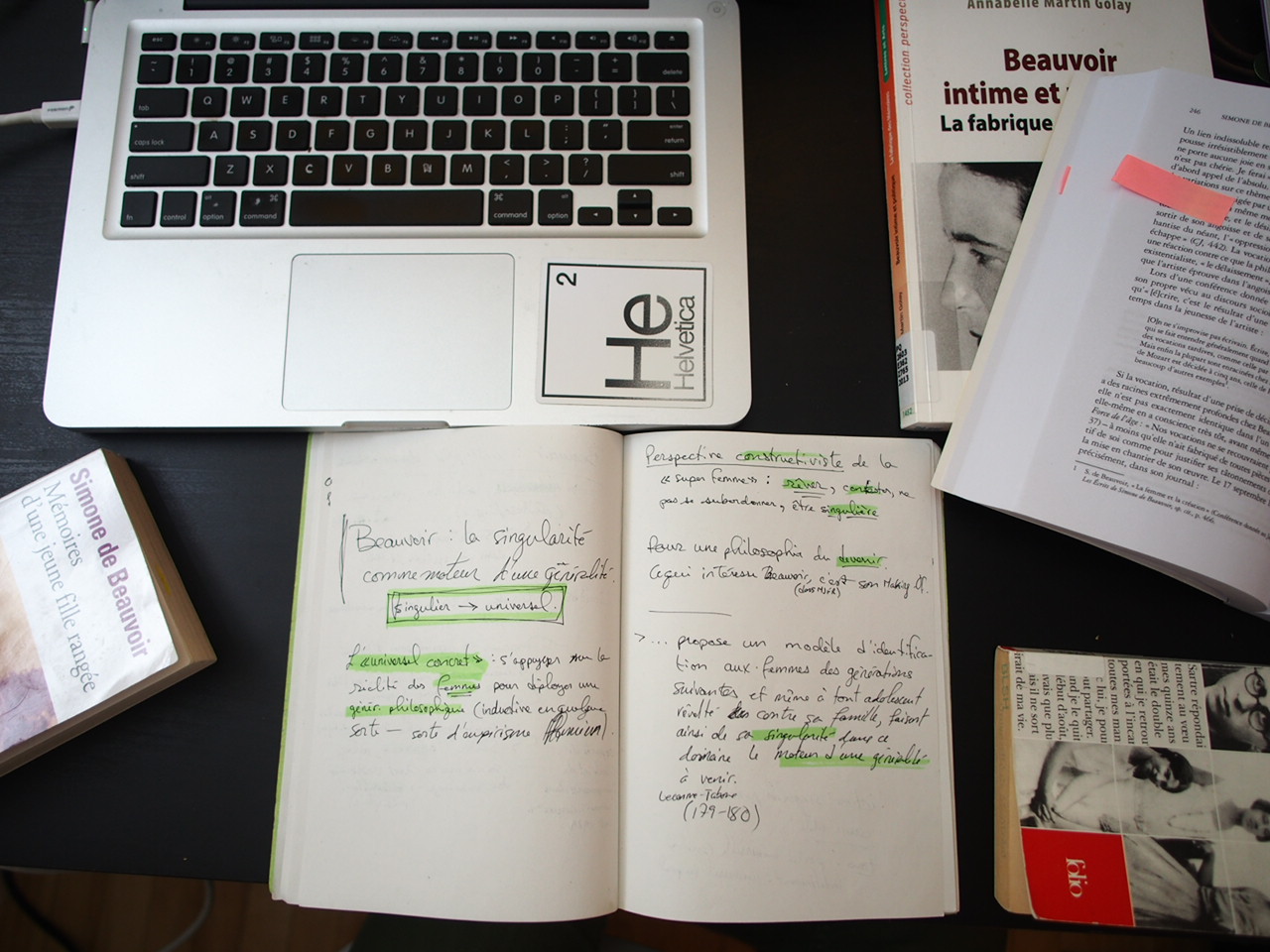 Photo bureau (dessus)